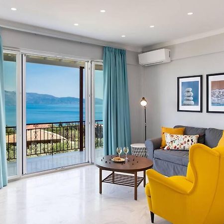 Ferienwohnung 2Br House In Nikiana With Stunning Sea View Exterior foto