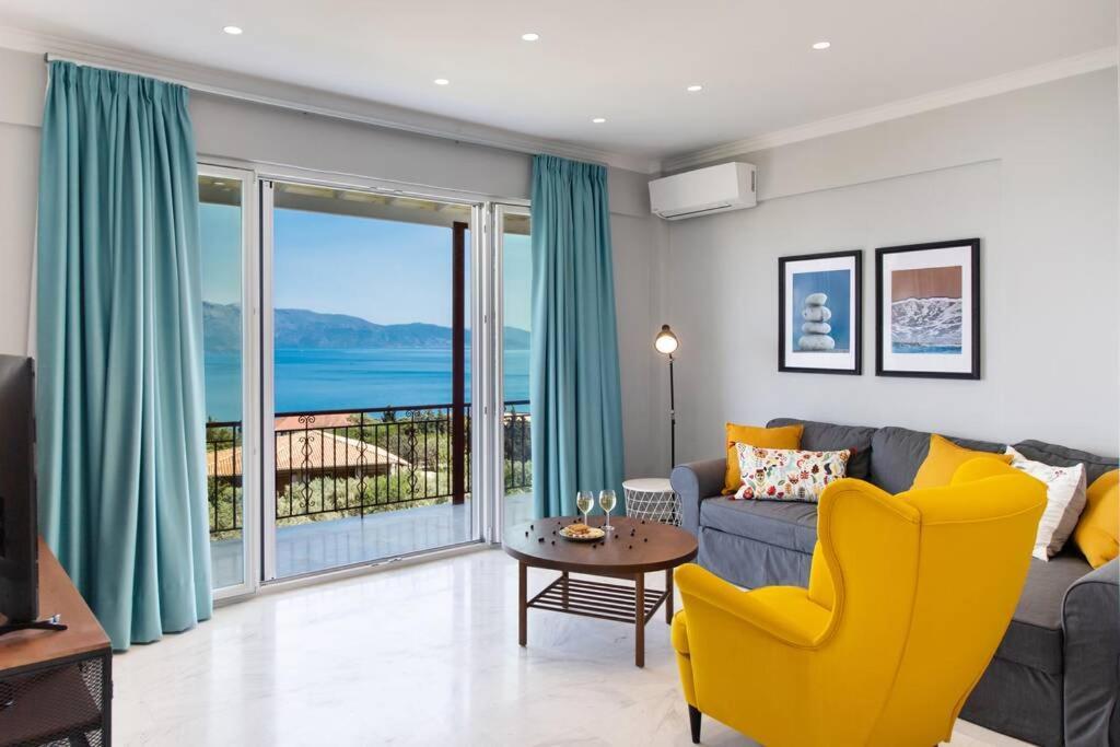 Ferienwohnung 2Br House In Nikiana With Stunning Sea View Exterior foto