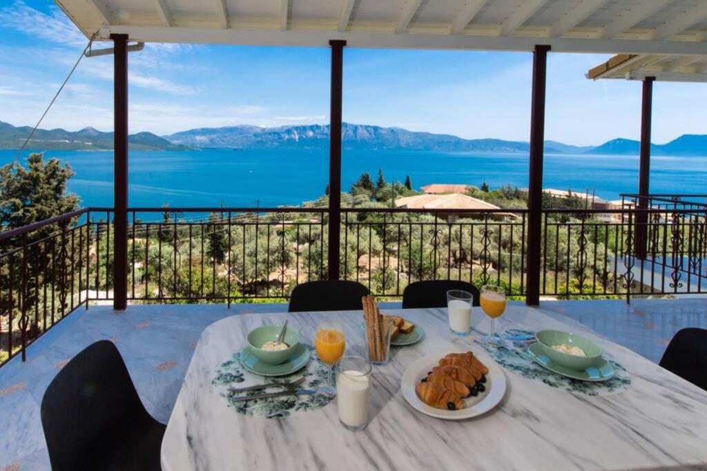 Ferienwohnung 2Br House In Nikiana With Stunning Sea View Exterior foto